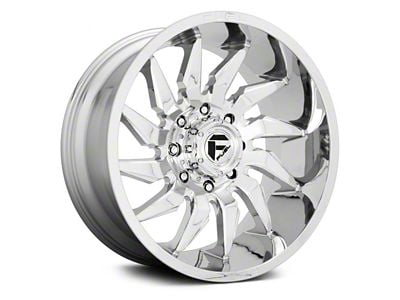 Fuel Wheels Saber Chrome 6-Lug Wheel; 20x9; 1mm Offset (2024 Tacoma)