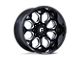 Fuel Wheels Scepter Gloss Black Milled 6-Lug Wheel; 22x10; -18mm Offset (2024 Tacoma)