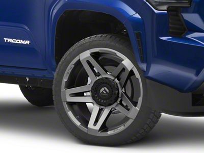 Fuel Wheels SFJ Matte Gunmetal 6-Lug Wheel; 22x14; -75mm Offset (2024 Tacoma)