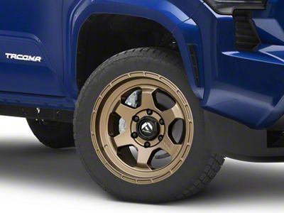 Fuel Wheels Shok Matte Bronze 6-Lug Wheel; 20x9; 19mm Offset (2024 Tacoma)