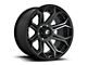 Fuel Wheels Siege Gloss Machined Double Dark Tint 6-Lug Wheel; 20x9; 1mm Offset (2024 Tacoma)