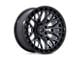 Fuel Wheels Sigma Matte Gunmetal with Matte Black Lip 6-Lug Wheel; 20x9; 1mm Offset (2024 Tacoma)