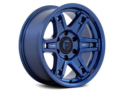 Fuel Wheels Slayer Dark Blue 6-Lug Wheel; 17x8.5; -15mm Offset (2024 Tacoma)