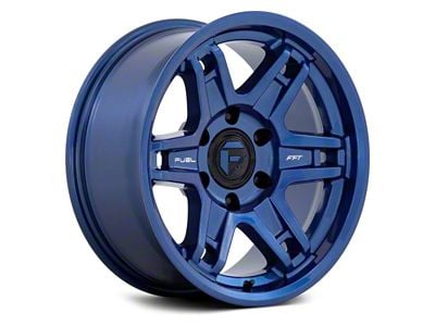 Fuel Wheels Slayer Dark Blue 6-Lug Wheel; 17x8.5; 1mm Offset (2024 Tacoma)