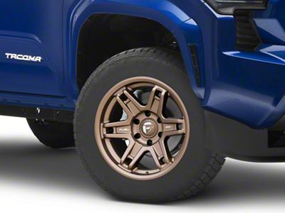 Fuel Wheels Slayer Matte Bronze 6-Lug Wheel; 18x8.5; -15mm Offset (2024 Tacoma)