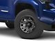 Fuel Wheels Traction Matte Gunmetal with Black Ring 6-Lug Wheel; 17x9; 1mm Offset (2024 Tacoma)