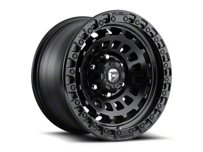 Fuel Wheels Zephyr Matte Black 6-Lug Wheel; 17x9; -12mm Offset (2024 Tacoma)