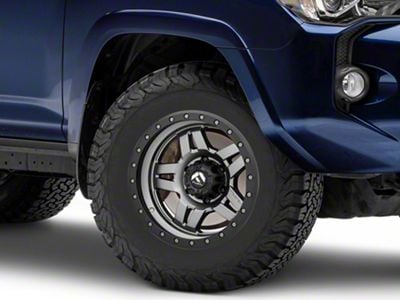 Fuel Wheels Anza Anthracite with Black Ring 6-Lug Wheel; 17x8.5; -6mm Offset (10-24 4Runner)