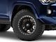 Fuel Wheels Anza Matte Black with Anthracite Ring 6-Lug Wheel; 17x8.5; -6mm Offset (10-24 4Runner)