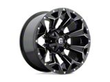 Fuel Wheels Assault Gloss Black Milled 6-Lug Wheel; 22x10; -18mm Offset (10-24 4Runner)