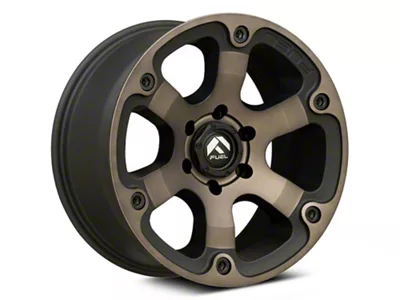 Fuel Wheels Beast Matte Black Double Dark Tint 6-Lug Wheel; 17x9; 19mm Offset (03-09 4Runner)