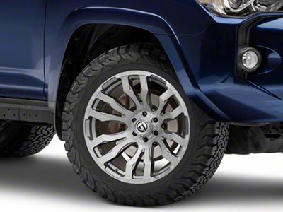 Fuel Wheels Blitz Platinum Brushed Gunmetal 6-Lug Wheel; 20x10; -18mm Offset (10-24 4Runner)