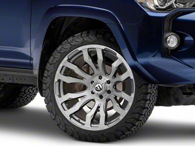 Fuel Wheels Blitz Platinum Brushed Gunmetal 6-Lug Wheel; 22x10; -18mm Offset (10-24 4Runner)