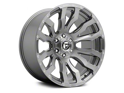 Fuel Wheels Blitz Platinum 6-Lug Wheel; 18x9; 20mm Offset (10-24 4Runner)