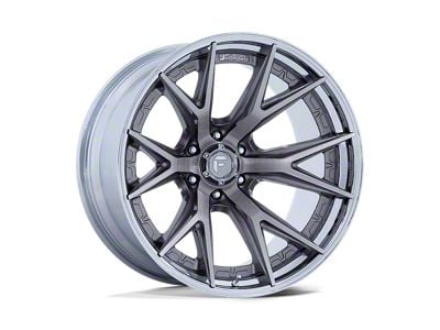 Fuel Wheels Catalyst Platinum with Chrome Lip 6-Lug Wheel; 20x9; 20mm Offset (03-09 4Runner)