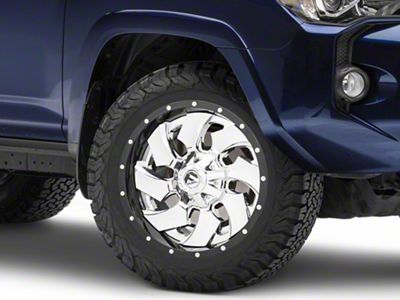 Fuel Wheels Cleaver Chrome 6-Lug Wheel; 20x10; -19mm Offset (10-24 4Runner)