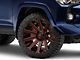 Fuel Wheels Contra Gloss Black with Red Tint 6-Lug Wheel; 22x10; -19mm Offset (10-24 4Runner)