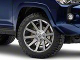 Fuel Wheels Contra Platinum Brushed Gunmetal 6-Lug Wheel; 20x9; 19mm Offset (10-24 4Runner)