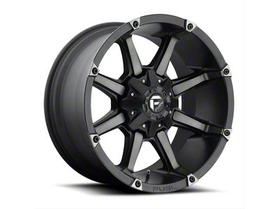 Fuel Wheels Coupler Matte Black Double Dark Tint 6-Lug Wheel; 18x9; 1mm Offset (10-24 4Runner)