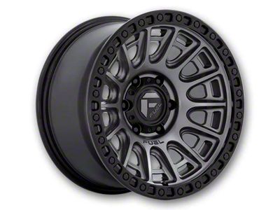 Fuel Wheels Cycle Matte Gunmetal 6-Lug Wheel; 17x9; -12mm Offset (10-24 4Runner)