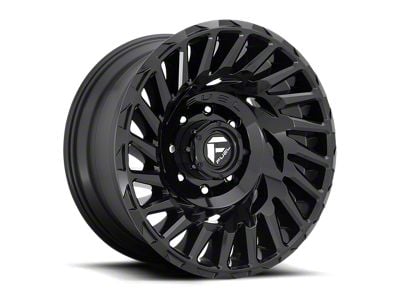 Fuel Wheels Cyclone Gloss Black 6-Lug Wheel; 18x9; -12mm Offset (10-24 4Runner)