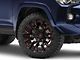 Fuel Wheels Flame Gloss Black Milled with Candy Red 6-Lug Wheel; 22x10; -18mm Offset (10-24 4Runner)