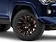 Fuel Wheels Flame Gloss Black Milled with Red Accents 6-Lug Wheel; 20x10; -18mm Offset (10-24 4Runner)