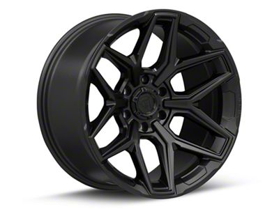 Fuel Wheels Flux Blackout 6-Lug Wheel; 18x9; 30mm Offset (03-09 4Runner)