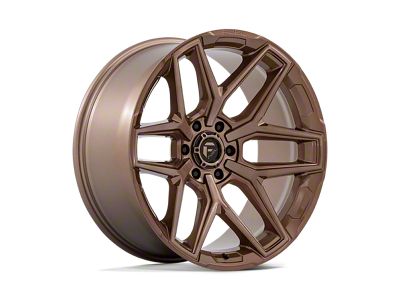 Fuel Wheels Flux Platinum Bronze 6-Lug Wheel; 22x12; -44mm Offset (10-24 4Runner)