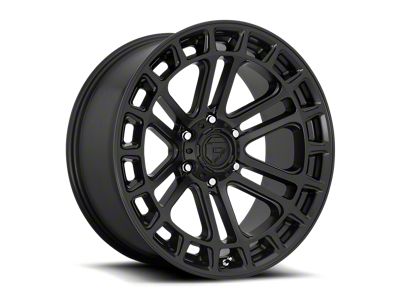 Fuel Wheels Heater Matte Black 6-Lug Wheel; 17x9; -12mm Offset (10-24 4Runner)