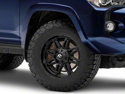 Fuel Wheels Hostage Gloss Black 6-Lug Wheel; 18x9; 1mm Offset (10-24 4Runner)