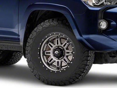 Fuel Wheels Hostage III Anthracite with Black Ring 6-Lug Wheel; 17x9; 1mm Offset (10-24 4Runner)