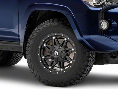 Fuel Wheels Hostage Matte Black 6-Lug Wheel; 17x9; -12mm Offset (10-24 4Runner)