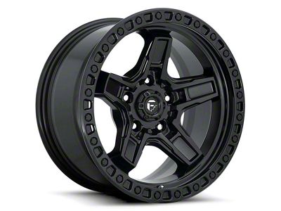 Fuel Wheels Kicker Matte Black 6-Lug Wheel; 18x9; -12mm Offset (10-24 4Runner)