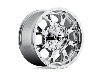 Fuel Wheels Krank Chrome 6-Lug Wheel; 17x9; 20mm Offset (10-24 4Runner)