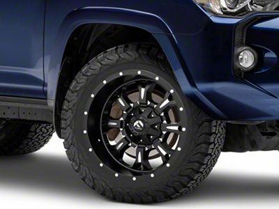 Fuel Wheels Krank Matte Black Milled 6-Lug Wheel; 20x10; -24mm Offset (10-24 4Runner)