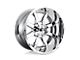 Fuel Wheels Maverick Chrome 6-Lug Wheel; 22x12; -45mm Offset (10-24 4Runner)