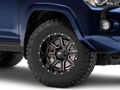 Fuel Wheels Maverick Gloss Black Milled 6-Lug Wheel; 17x9; -12mm Offset (10-24 4Runner)