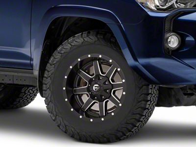 Fuel Wheels Maverick Matte Black Milled 6-Lug Wheel; 17x10; -24mm Offset (10-24 4Runner)