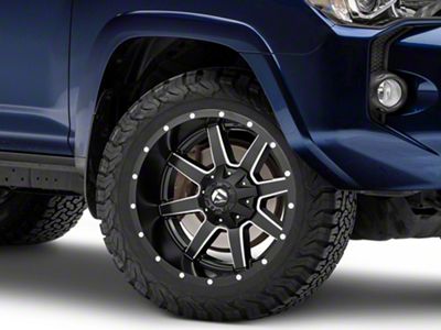 Fuel Wheels Maverick Matte Black Milled 6-Lug Wheel; 20x10; -18mm Offset (10-24 4Runner)