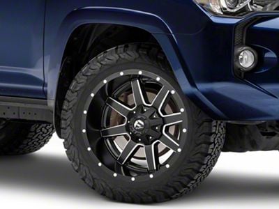 Fuel Wheels Maverick Matte Black Milled 6-Lug Wheel; 20x10; -24mm Offset (10-24 4Runner)