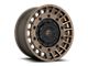 Fuel Wheels Militia Matte Bronze and Black 6-Lug Wheel; 17x9; 1mm Offset (10-24 4Runner)