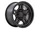 Fuel Wheels Oxide Blackout 6-Lug Wheel; 17x8.5; -10mm Offset (10-24 4Runner)