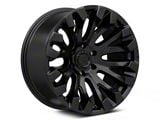 Fuel Wheels Quake Blackout 6-Lug Wheel; 20x10; -18mm Offset (03-09 4Runner)