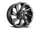 Fuel Wheels Razor Matte Black Milled 6-Lug Wheel; 18x9; 20mm Offset (10-24 4Runner)