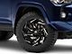 Fuel Wheels Reaction Gloss Black Milled 6-Lug Wheel; 24x12; -44mm Offset (10-24 4Runner)