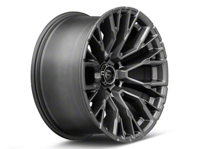 Fuel Wheels Rebar Matte Gunmetal 6-Lug Wheel; 17x9; -12mm Offset (03-09 4Runner)