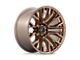 Fuel Wheels Rebar Platinum Bronze Milled 6-Lug Wheel; 17x9; -12mm Offset (03-09 4Runner)