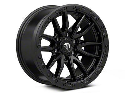 Fuel Wheels Rebel Matte Black 6-Lug Wheel; 22x9; 20mm Offset (03-09 4Runner)