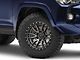 Fuel Wheels Rebel Matte Gunmetal with Black Bead Ring 6-Lug Wheel; 18x9; -12mm Offset (10-24 4Runner)